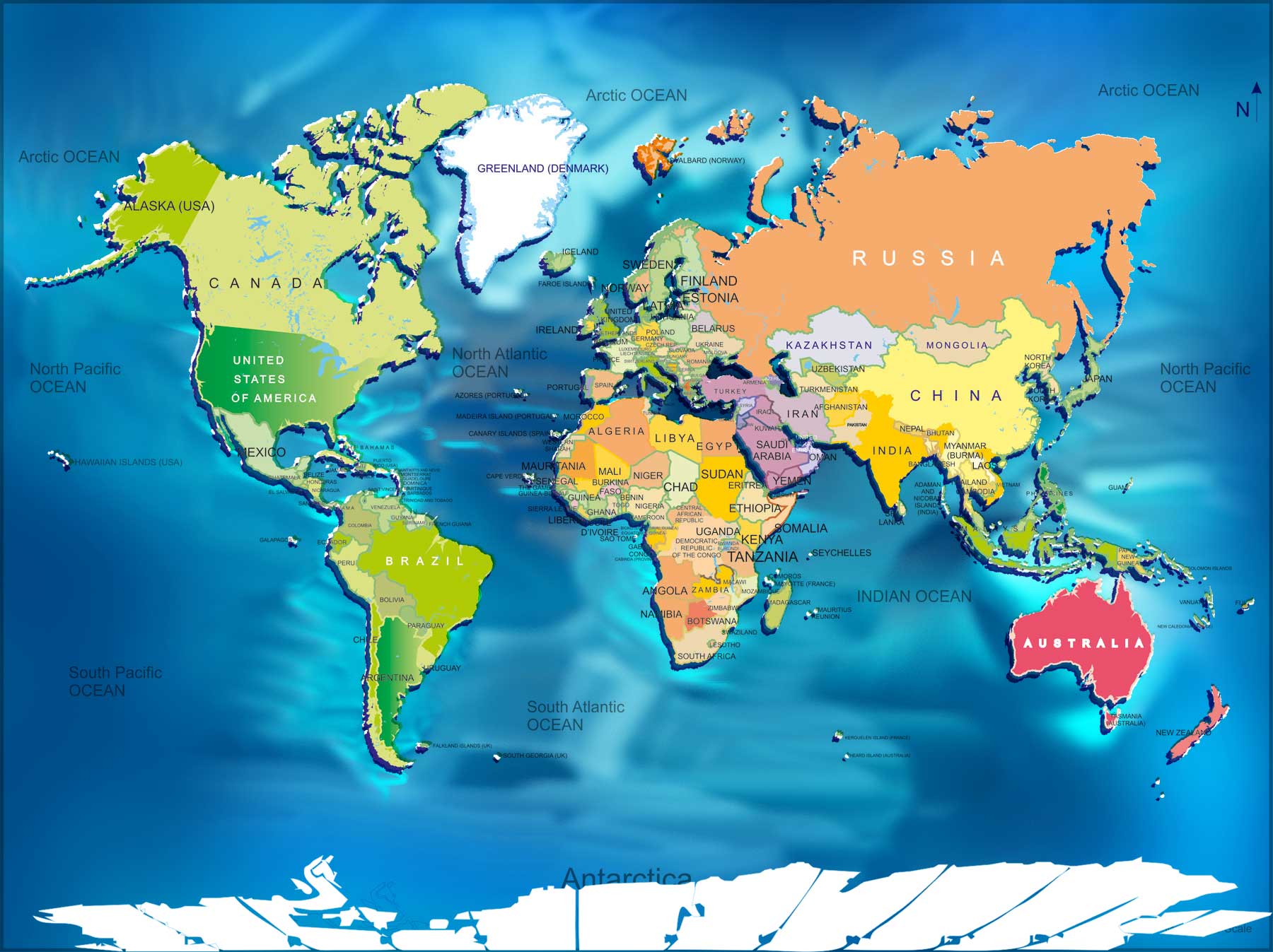 World Travel Map - Travel smart